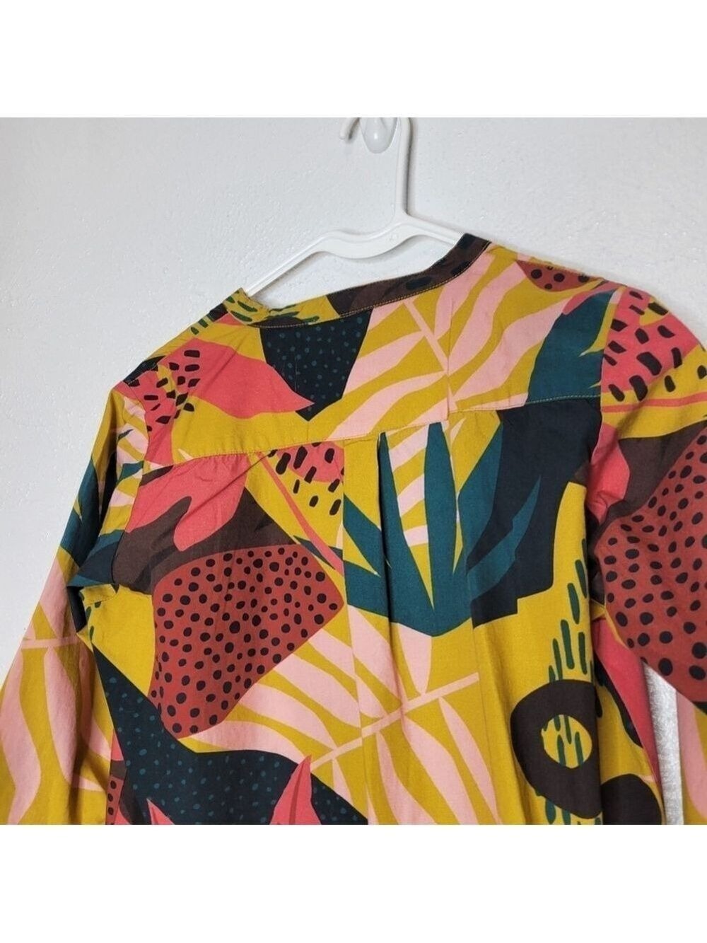 Maude Vivante Tropical Poplin Tunic Women's Size Small - Picture 9 of 10